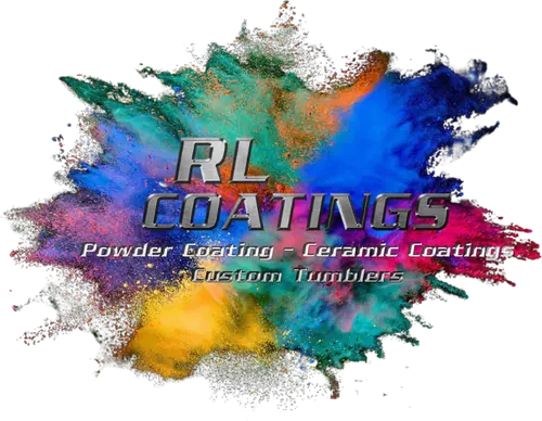 RL Coatings powder coating, ceramic coatings and custom tumblers logo